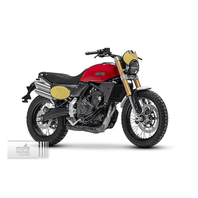 Fantic Caballero 700 Scrambler 2023